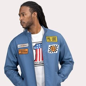 Harley-Davidson Light Blue Racing Jacket